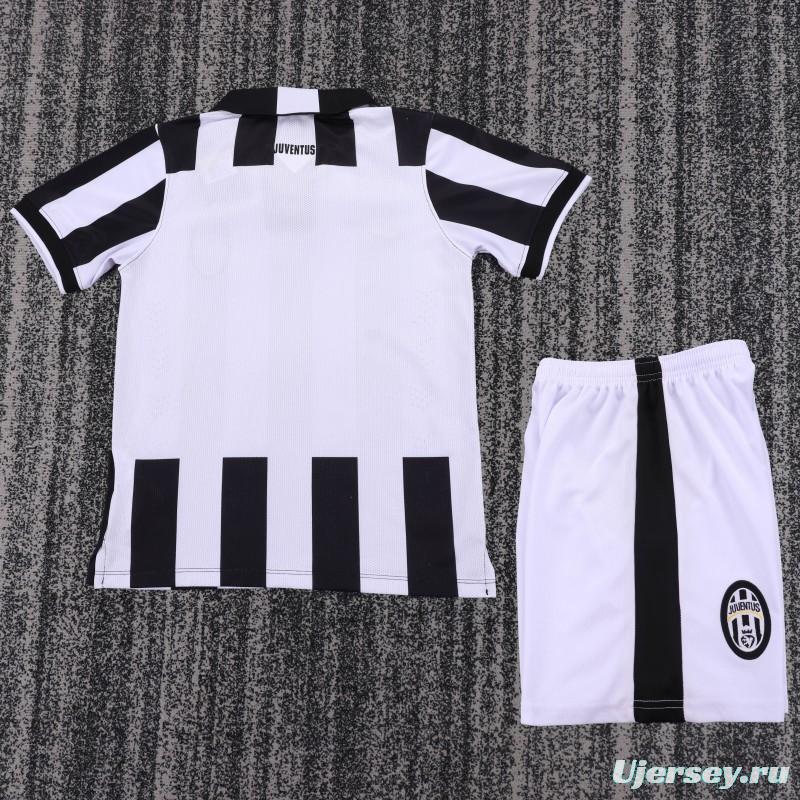 Retro Kids 14/15 Juventus Home Jersey