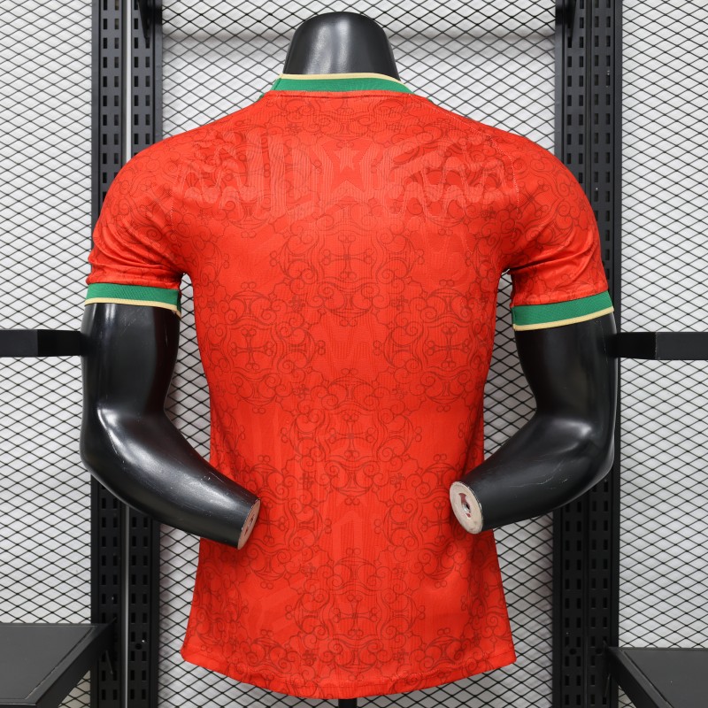 Player Version 2026 Portugal Home Red Special Edition Jersey