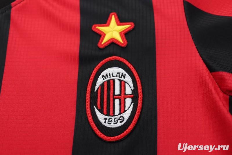Retro Kids 97/98 AC Milan Home Jersey