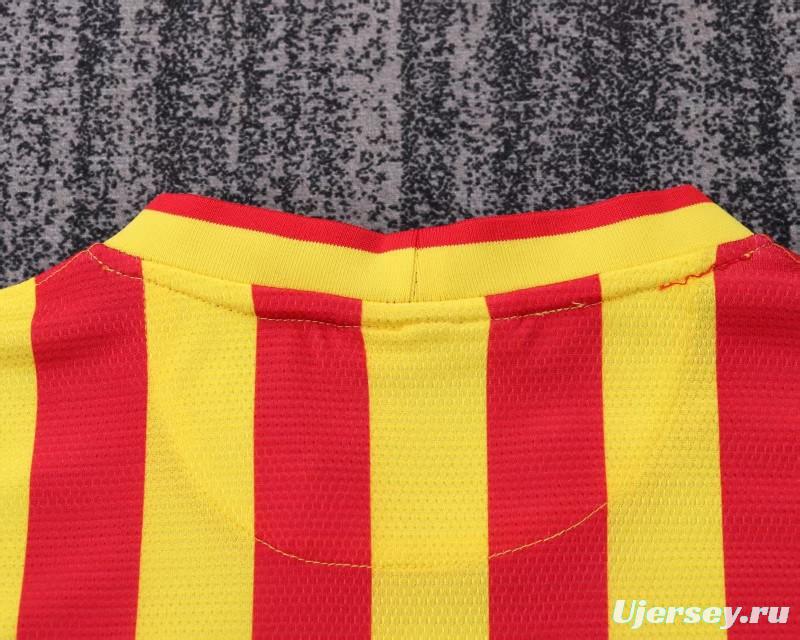 Retro Kids 13/14 FC Barcelona Away Jersey