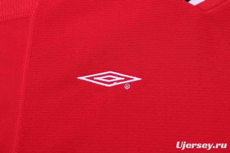 Retro 2000/02 Kids Manchester United Red Home Jersey
