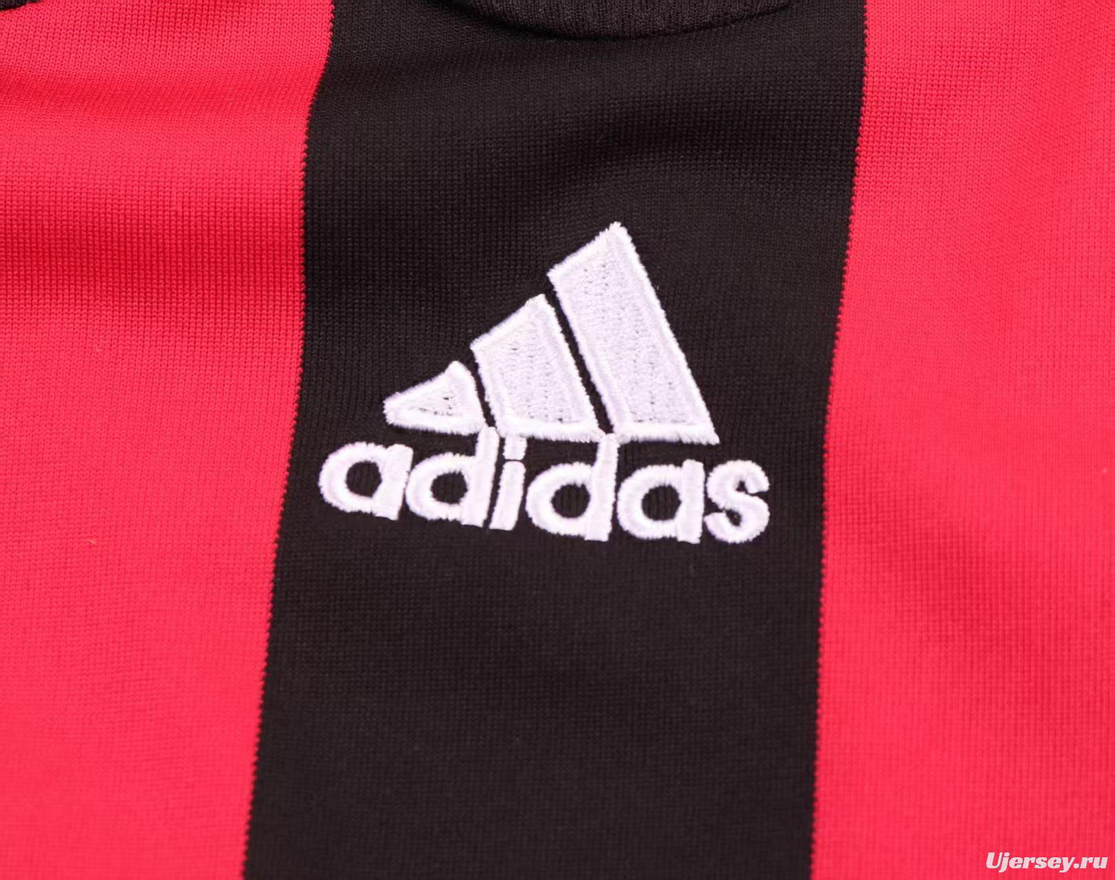 Retro Kids 06/07 AC Milan Home Long Sleeve Jersey