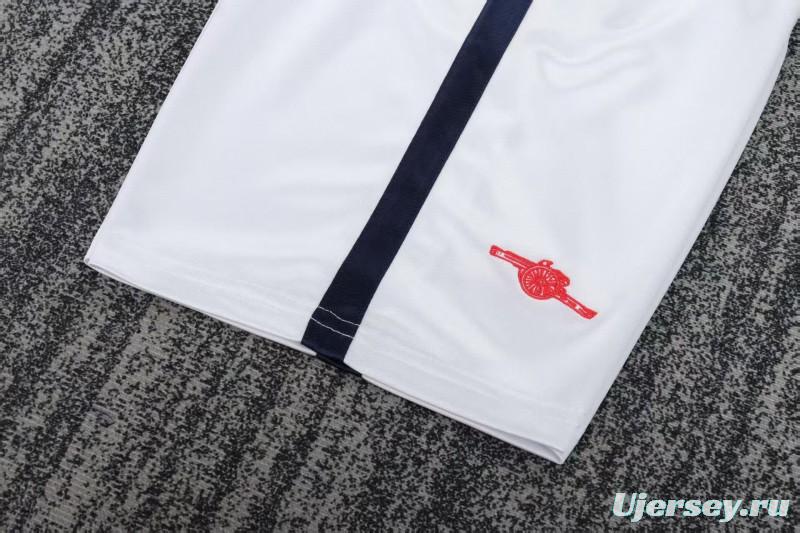 Retro 01/02 Kids Arsenal Red & White Home Jersey
