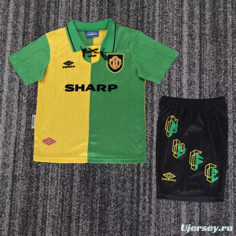 Retro Kids 92/94 Manchester United Away Jersey