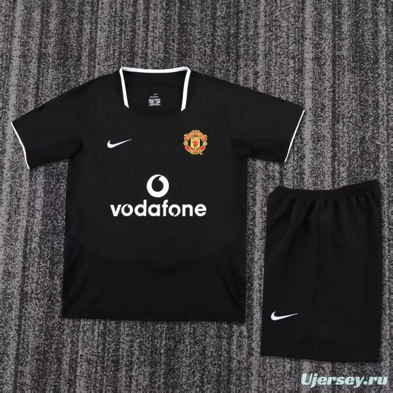 Retro Kids 03/04  Manchester United Away Jersey