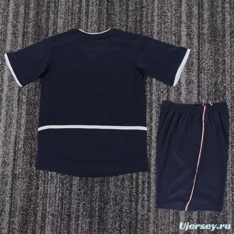 Retro Kids 02/03 PSG/Paris Saint-Germain Home Jersey