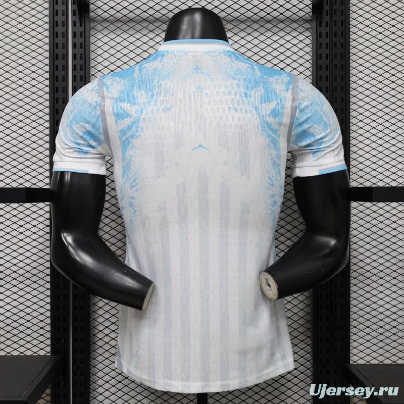 Player Version 2026 Uruguay Away Special Edition White  Jersey