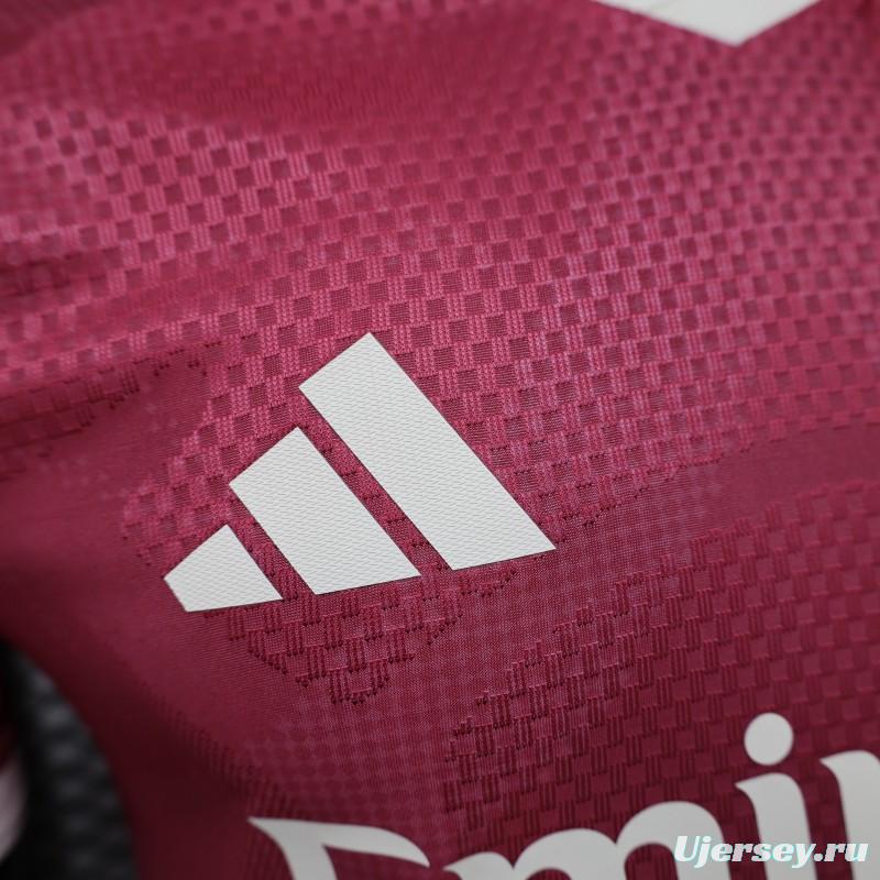 Player Version 26/27 Real Madrid Third Burgundy Red Jersey