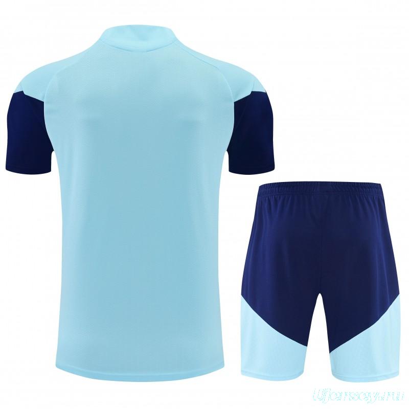 26/27 Argentina Sky Blue Short Sleeve+Soccer Shorts