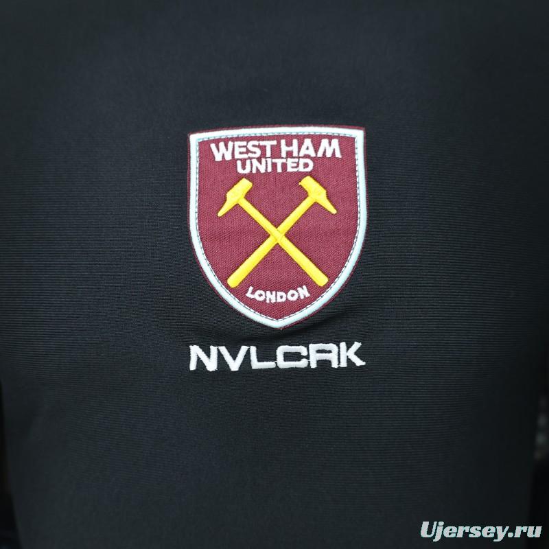 layer Version 26/27 West Ham United Training Dark Grey  Jersey