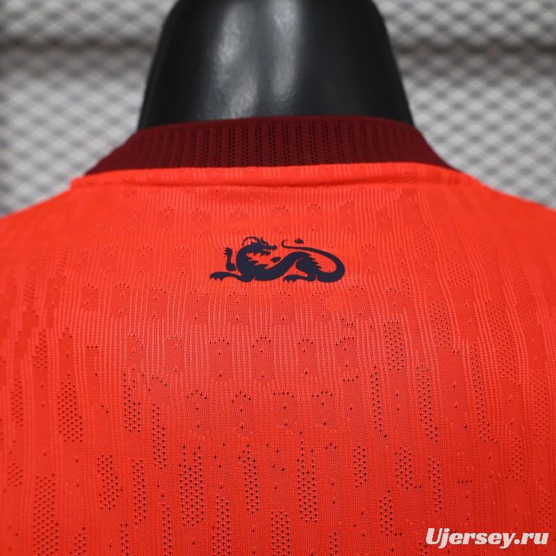 Player Version 2026 China Red  Home Jersey