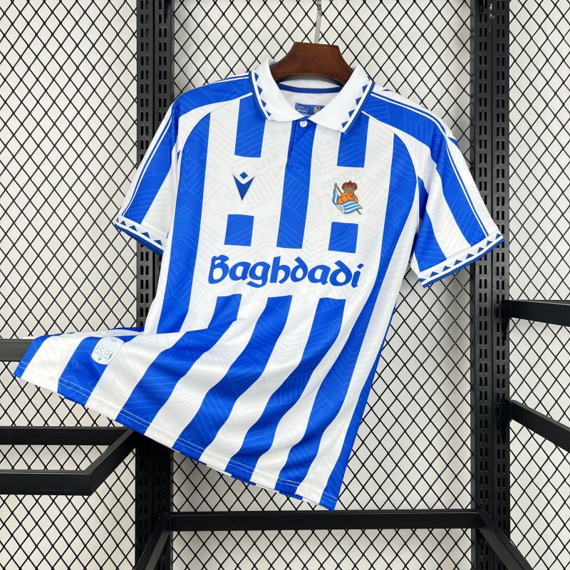2025/26 Mens Real Sociedad Vintage Jersey