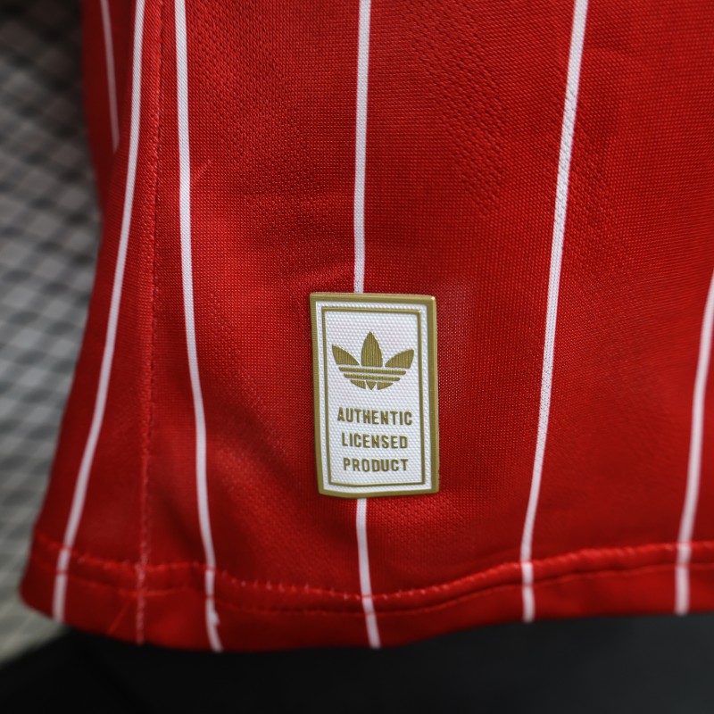 Player Version 26/27 Liverpool Red with White Pinstripe Home Jersey