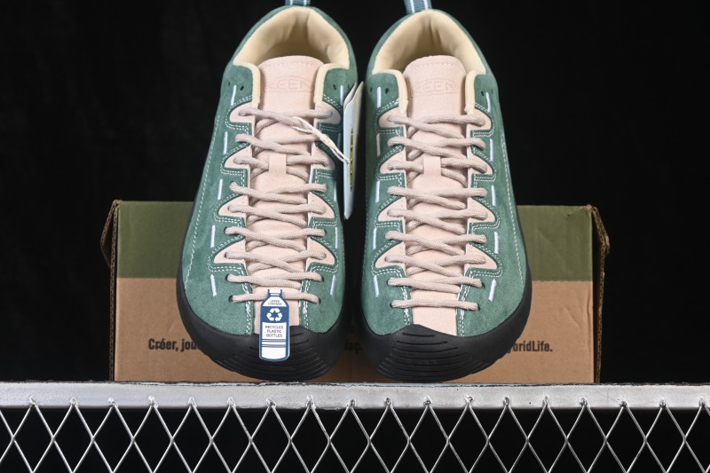 Keen Jasper Retro Street Style Outdoor Shoes in Lotus Green - F.C3
