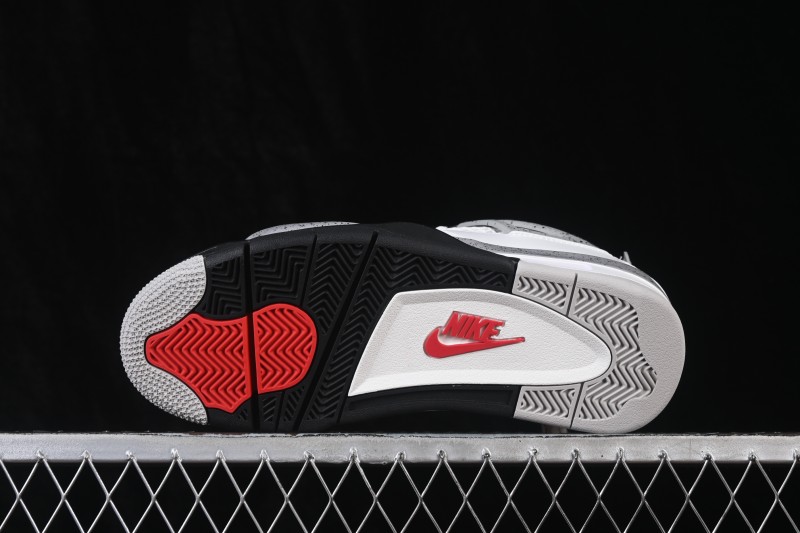 Nike Air Jordan 4 Retro White Cement Basketball Shoes - FV5029-100