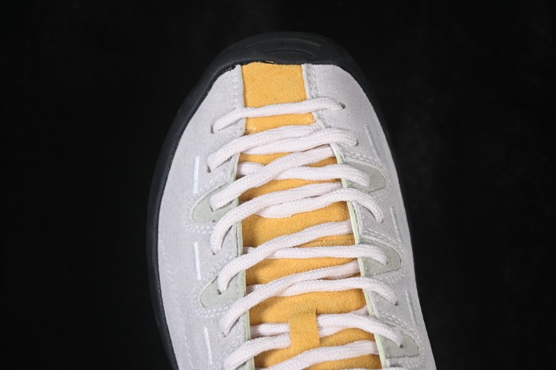 Keen Jasper Retro Street Style Outdoor Shoes in Light Gray-Yellow - F.C3