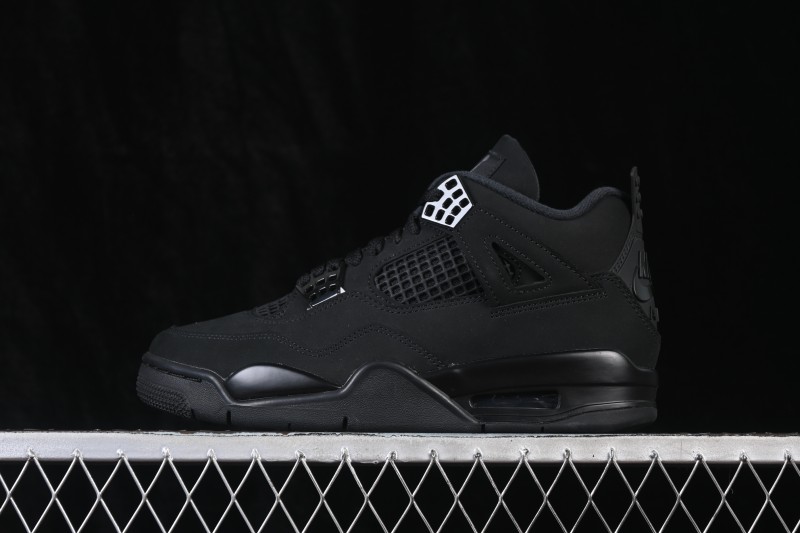Nike Air Jordan 4 Retro Black Cat Basketball Shoes - FV5029-010
