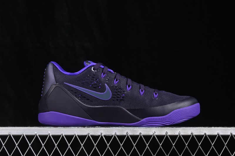 Nike Kobe 9 Elite Low EM Protro Basketball Shoes with Purple Dynasty Colorway - IH1401-500