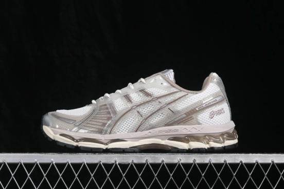 Asics Gel-Nimbus 12.1 Retro Breathable Cushioned Running Shoes for Men - 1203B144-100