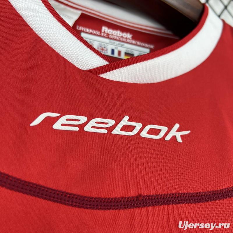 2002/04 Retro Liverpool Home Long Sleeve Jersey