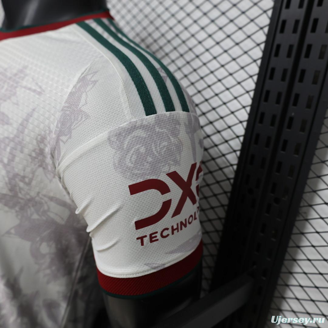 Player Version 26/27 Manchester United Away Grey White Rose   Special Edition Jersey