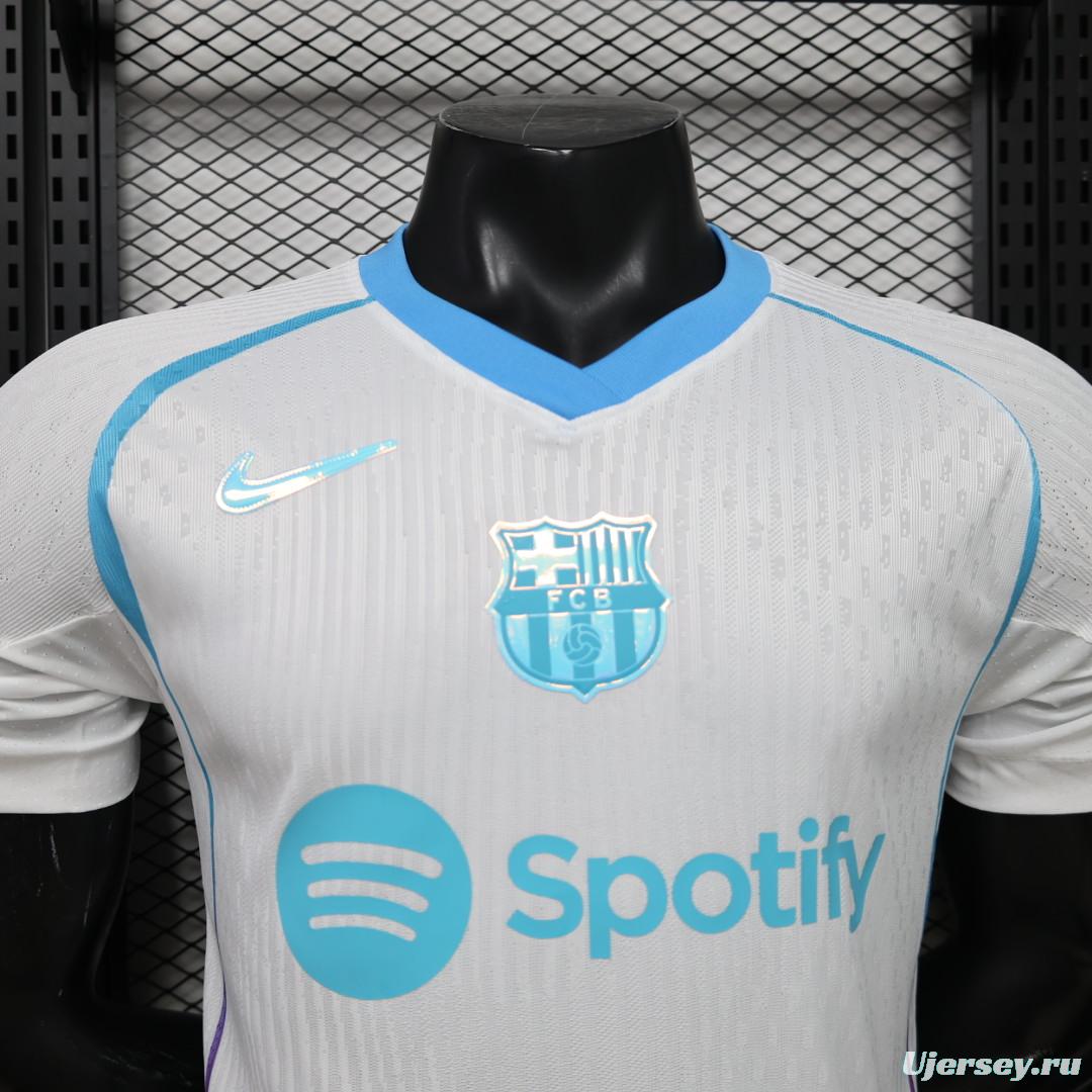 Player Version 26/27 FC Barcelona White Special Edition  Away Jersey