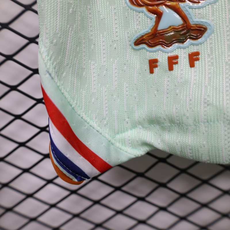 Player Version 2026 France Mint Green Away Shorts
