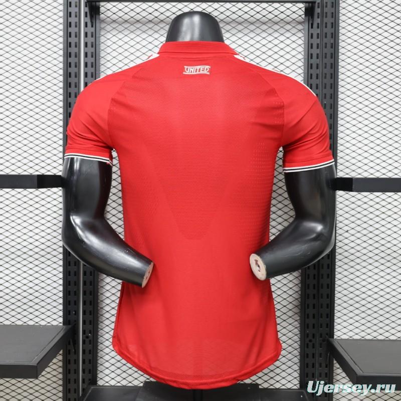 Player Version 26/27 Manchester United Red Home Jersey