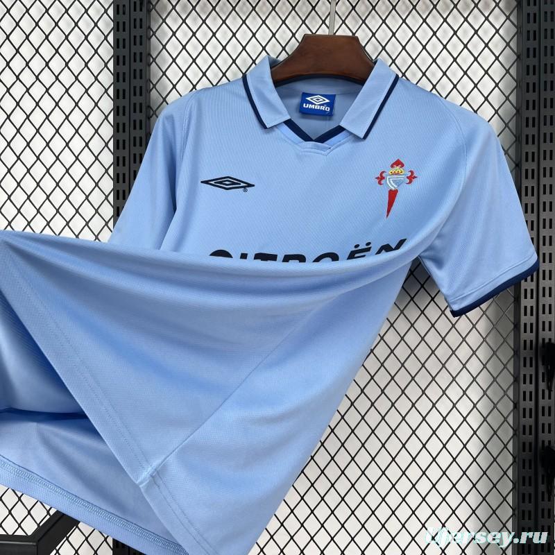 2001/02 Retro Celta Vigo Home Jersey