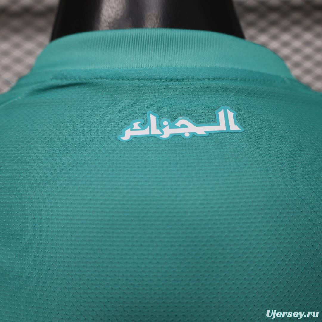 Player Version 26/27 Algeria Teal Green  Special Edition Away Jersey