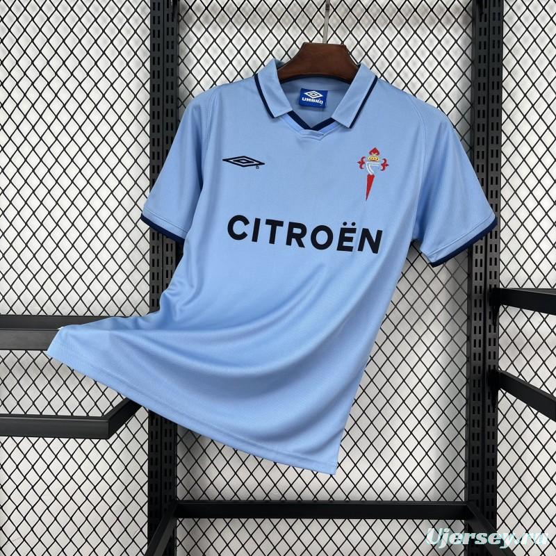 2001/02 Retro Celta Vigo Home Jersey