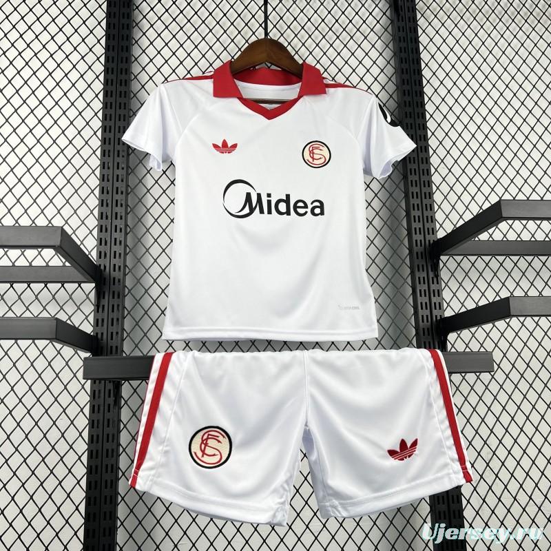 2025/26 Kids Sevilla FC Vintage Kit