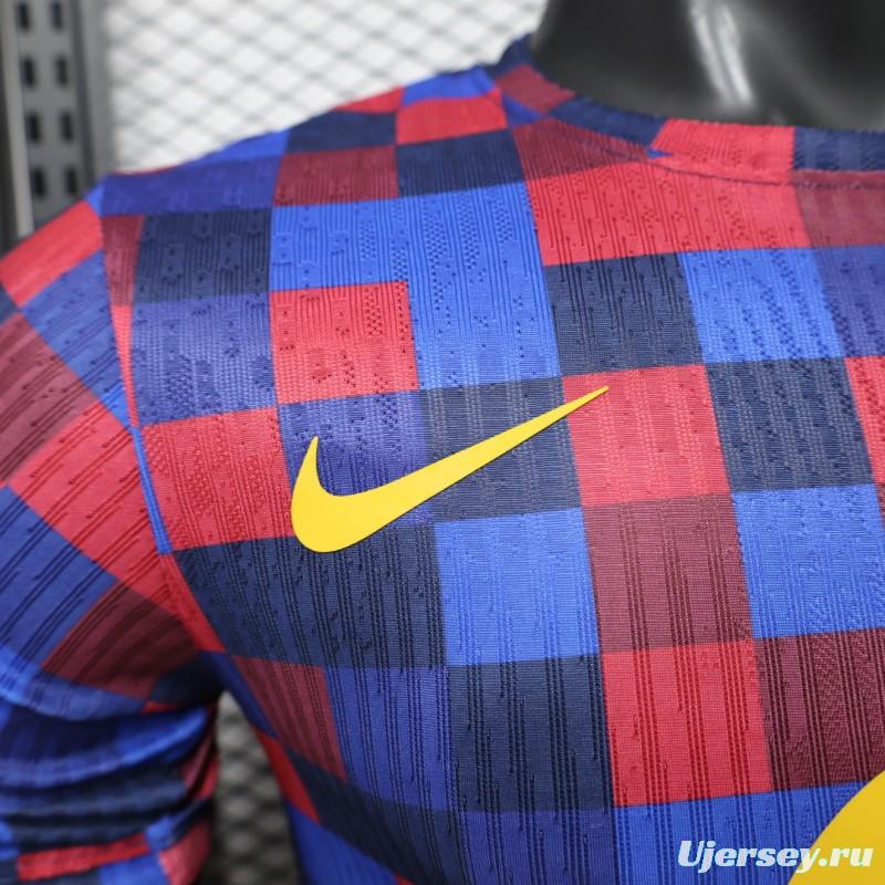 Player Version 26/27 Barcelona Pre-Match Top Jersey