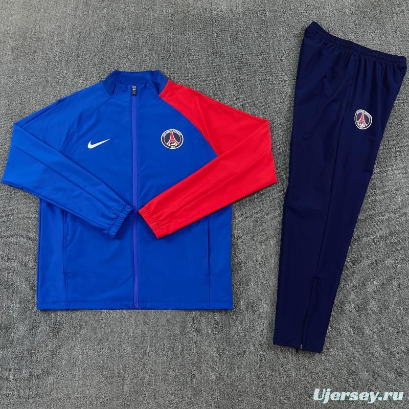 26/27 Pairs Blue & Navy Blue Full Zipper Jacket Tracksuit + Long Pants