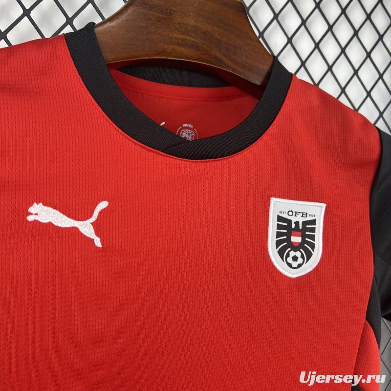 2026 Kids Austria World Cup Home Kit