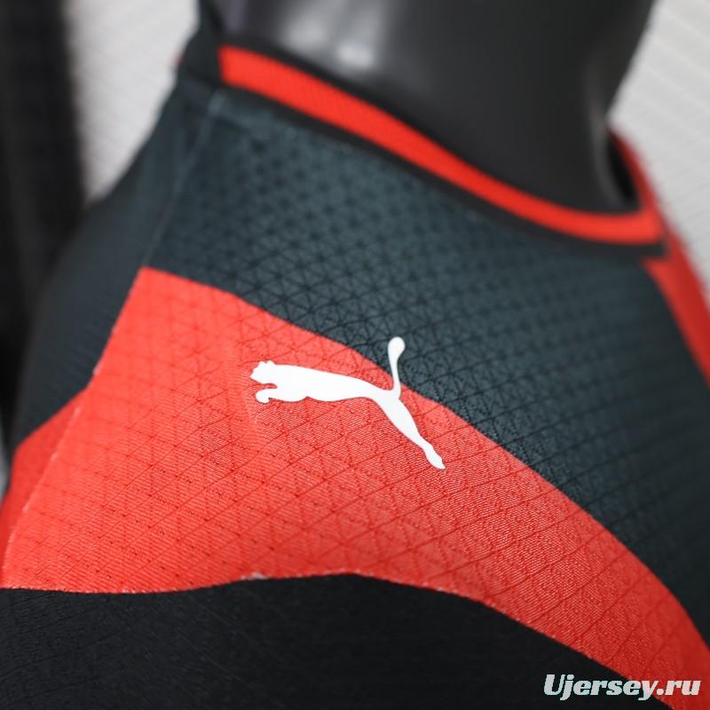 Player Version 26/27 AC Milan Home Long Sleeve Jersey