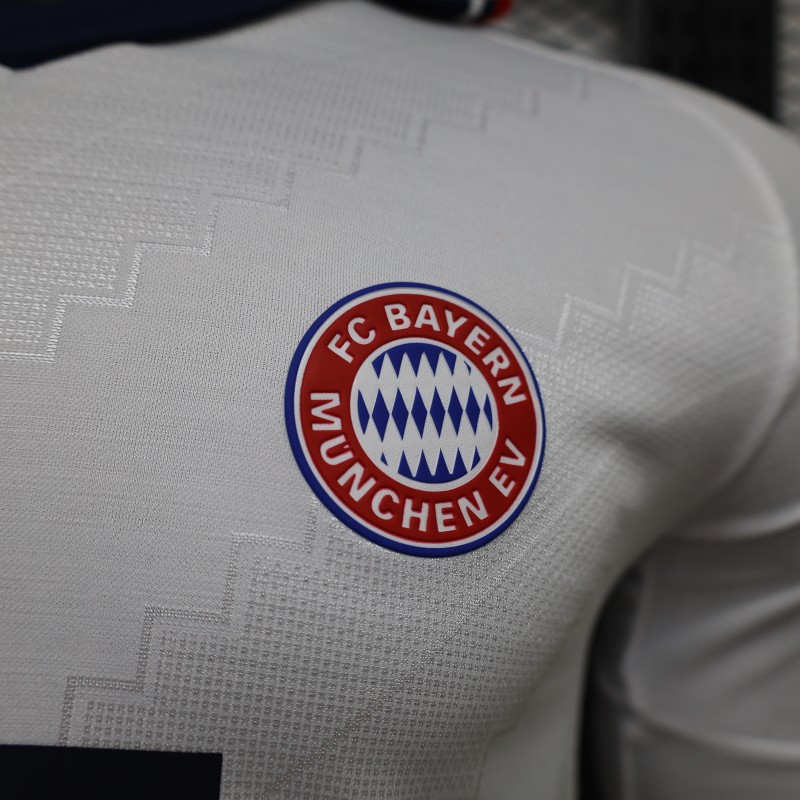 Player Version 26/27 Bayern Munich Away White Long Sleeve Jersey