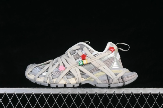 Balenciaga 3XL Extreme Laces Runner Shoes - W3XBD9188