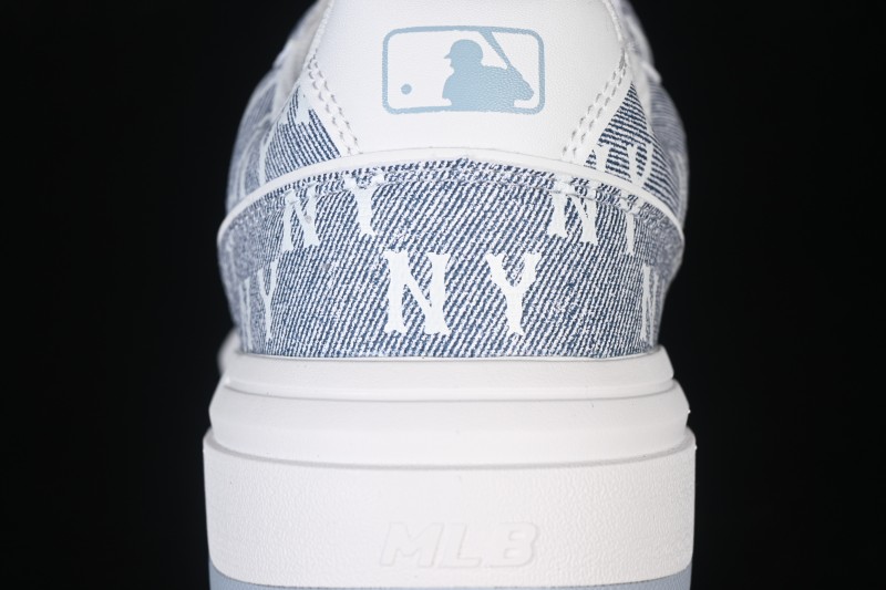 New York MLB Chunky Liner Pocket Monogram High-Top Thick-Soled Running Shoes - 3ASXM026N50BRL