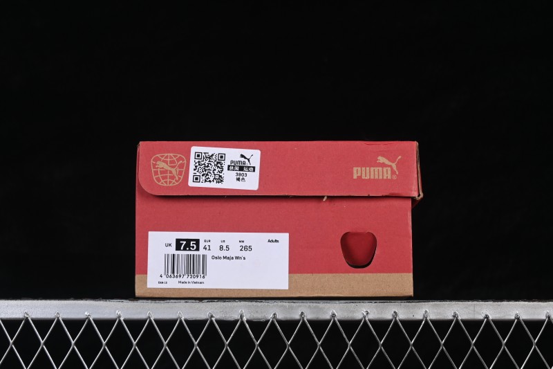 Puma 9-T Suede Retro Skateboarding Shoes with Comfort Cushioning and Non-Slip Outsole - 406756-01