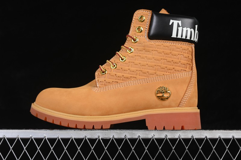 Timberland Premium 6-Inch Waterproof Leather Boots with Thick Sole - TB010061713