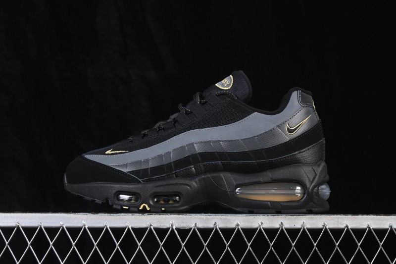 Nike Air Max 95 Retro Cushioned Running Shoes with Half-Sole Air Unit - IB7682-002