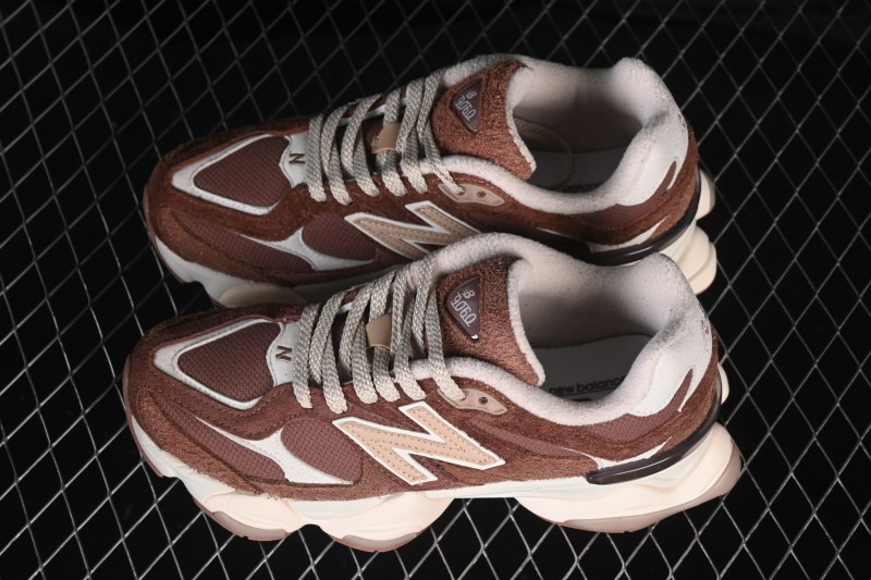 New Balance 9060 Retro Casual Running Sneakers with ABZORB Cushioning - U9060CCC