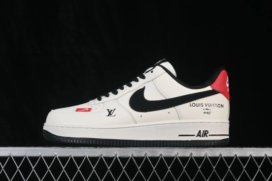 Nike Air Force 1 '07 Low Casual Sneakers with Full-Length Air Cushion - DN1688-815