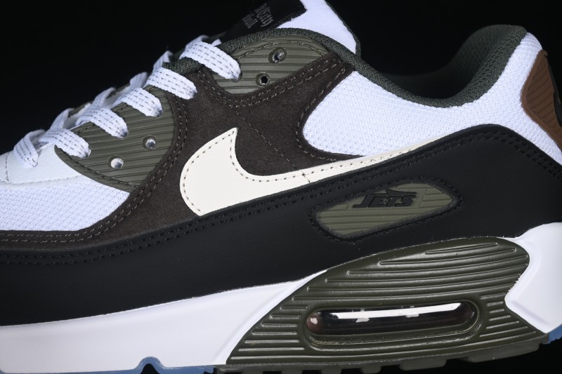 Nike Air Max 90 Retro Running Shoes with Visible Air Cushioning - II7592-100