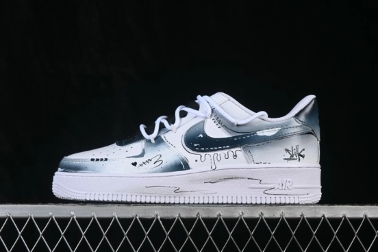 Nike Air Force 1 '07 Low Anime Theme Air Force One Low-Top Casual Skateboarding Shoes - CW2288-111