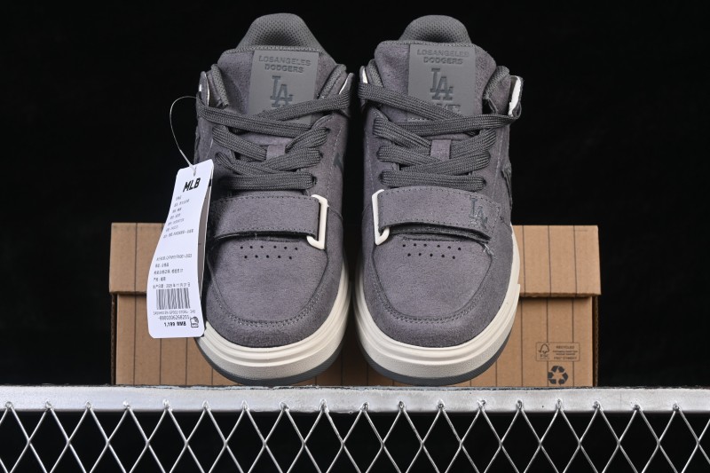 New York MLB Chunky Liner Mid Hairy Running Shoes with Elevated Sole - 3ASXH015N07GRL