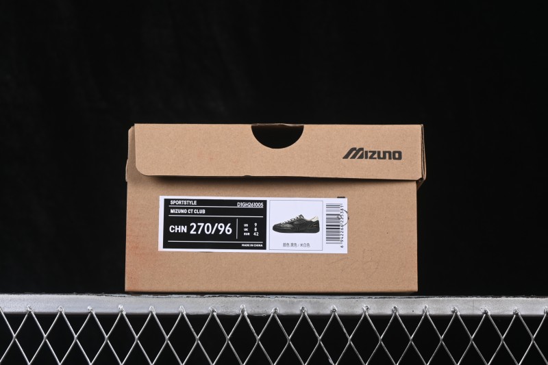 Mizuno CT Club Retro Unisex Low-Top Casual Skateboarding Shoes with Breathable Comfort - D1GH261005