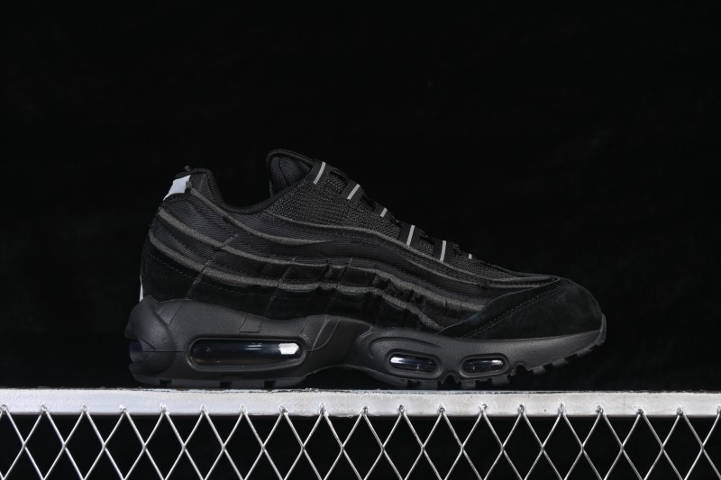 Nike Air Max 95 Retro Running Shoes with Visible Air Cushioning - CU8406-001