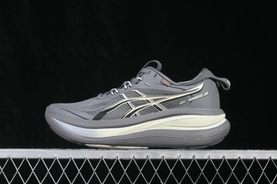 Asics Gel-Nimbus 28 Retro Breathable Cushioned Running Shoes for Men - 1011C268-021